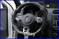 VW Golf MK6 VI GTD GTI Genuine Matte Carbon Fiber Steering Wheel