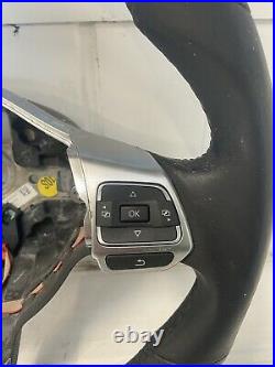 Volkswagen Scirocco Golf Gti Gtd Flat Bottom Multifunction Steering Wheel