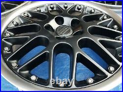 Volvo C70 S70 V70 XC70 OEM BBS RS797 17 Restored Matte BLACK PROPUS Wheels Rims