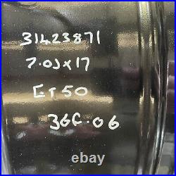 Volvo V40 Xc60 17 Alloy Wheel Matte Black Diamond Cut 31423871 Genuine 36f-06