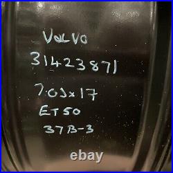 Volvo V40 Xc60 17 Alloy Wheel Matte Black Diamond Cut 31423871 Genuine 37b-3