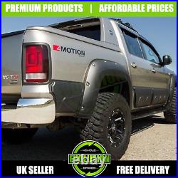 Vw Amarok 2009-17 Matte Black Wide Body Wheel Arch Fender Flares Extensions Oem