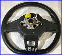 Vw Golf Gtd Mk7 Flat Bottem Steering Wheel With Round Airbag Caddy Mk 7 7.5