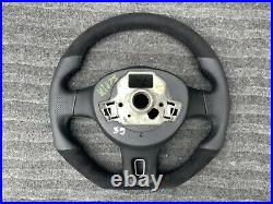Vw R-line Gti Gt R32 Polo 6r New Custom Made Flat Bottom Steering Wheel