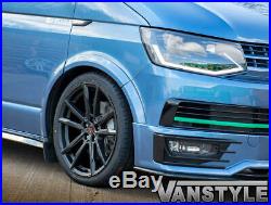 Vw T6 Transporter 15 Wolfrace Dortmund 20 Matte Black Load Rated Wheel & Tyre