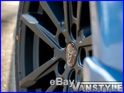 Vw T6 Transporter 15 Wolfrace Dortmund 20 Matte Black Load Rated Wheel & Tyre