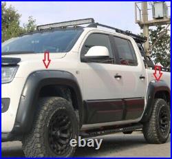 Wheel Arch Extension Kit in Matte Black (4pc) For Vw Amarok 2010-2016