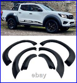 Wheel Arch Fender Flares 9 Matte Black For Nissan Navara Np300 D23 2014-2019