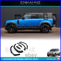 Wheel Arches Fender Trims Matte Black For Land Rover Defender Style 110 L663