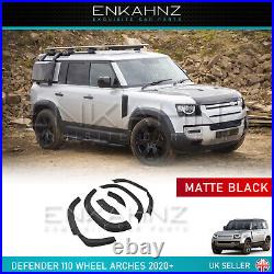 Wheel Arches Fender Trims Matte Black For Land Rover Defender Style 110 L663