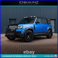 Wheel Arches Fender Trims Matte Black For Land Rover Defender Style 110 L663