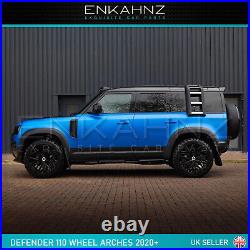 Wheel Arches Fender Trims Matte Black For Land Rover Defender Style 110 L663