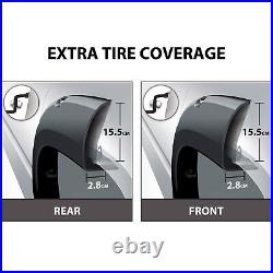 Wheel Arches Kit Bolt Look Matte Black For Ford Ranger 2016+ Double Cab T7 T8