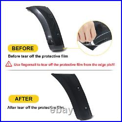 Wheel Arches Kit Bolt Look Matte Black For Ford Ranger 2016+ Double Cab T7 T8