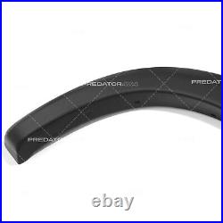 Wheel Arches Matte Black Fender Oem Style For Isuzu D-max 2012-15