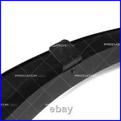 Wheel Arches Matte Black Fender Oem Style For Isuzu D-max 2012-15