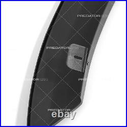 Wheel Arches Matte Black Fender Oem Style For Isuzu D-max 2012-15