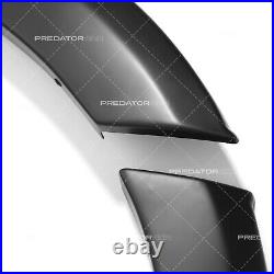 Wheel Arches Matte Black Fender Oem Style For Isuzu D-max 2012-15