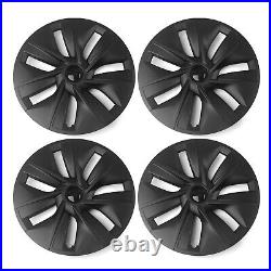 Wheel Cover Hubcap Hub Cap For Tesla Model Y 2020 2021-2022 Matte Black LR-09773