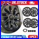 Wheel Cover Hubcaps Rim Cover Matte Black 18For Tesla Model 3 5YJ3 EV 2017-2023