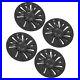 Wheel Hub Cap 19in Easy Installation Matte Black Wheel Hub Full Rim Cover High