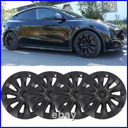 Wheel Rim Cover 4PCS 20in Wheel Hub Cap Matte Black Wheel Rim Hubcap For