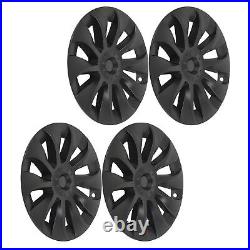 Wheel Rim Cover 4PCS 20in Wheel Hub Cap Matte Black Wheel Rim Hubcap For