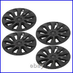 Wheel Rim Cover 4PCS 20in Wheel Hub Cap Matte Black Wheel Rim Hubcap For