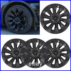 Wheel Rim Cover 4PCS 20in Wheel Hub Cap Matte Black Wheel Rim Hubcap For