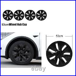Wheel Rim Cover Wheel Hub Cap Matte Black For Cars