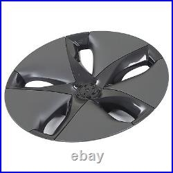 Wheel Rim Hubcap Wheel Hubcap Matte Black High Strength 104423199B Replacement