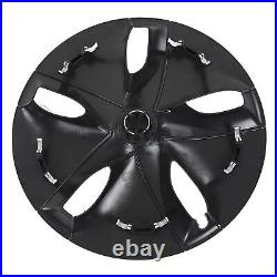 Wheel Rim Hubcap Wheel Hubcap Matte Black High Strength 104423199B Replacement