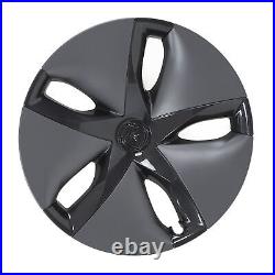 Wheel Rim Hubcap Wheel Hubcap Matte Black High Strength 104423199B Replacement