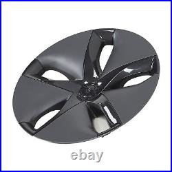 Wheel Rim Hubcap Wheel Hubcap Matte Black High Strength 104423199B Replacement