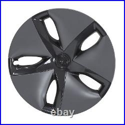 Wheel Rim Hubcap Wheel Hubcap Matte Black High Strength 104423199B Replacement