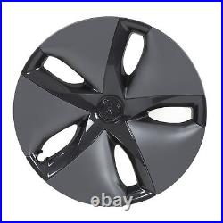 Wheel Rim Hubcap Wheel Hubcap Matte Black High Strength 104423199B Replacement