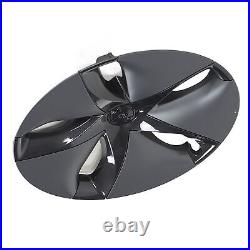 Wheel Rim Hubcap Wheel Hubcap Matte Black High Strength 104423199B Replacement