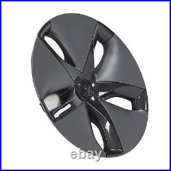 Wheel Rim Hubcap Wheel Hubcap Matte Black High Strength 104423199B Replacement