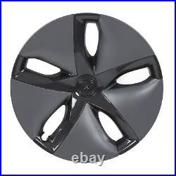 Wheel Rim Hubcap Wheel Hubcap Matte Black High Strength 104423199B Replacement