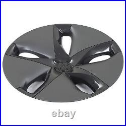 Wheel Rim Hubcap Wheel Hubcap Matte Black High Strength 104423199B Replacement