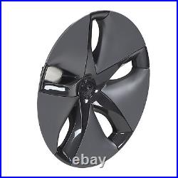 Wheel Rim Hubcap Wheel Hubcap Matte Black High Strength 104423199B Replacement