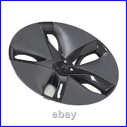 Wheel Rim Hubcap Wheel Hubcap Matte Black High Strength 104423199B Replacement