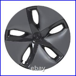 Wheel Rim Hubcap Wheel Hubcap Matte Black High Strength 104423199B Replacement