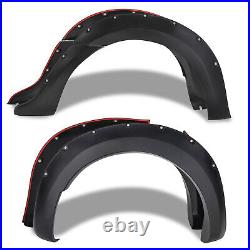 Wide Body Wheel Arches for Ford Ranger 2012-2015 T6 Fender Flares Matte Black