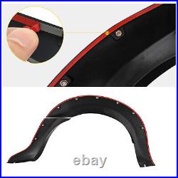 Wide Body Wheel Arches for Ford Ranger 2012-2015 T6 Fender Flares Matte Black