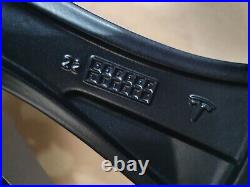 X1 Genuine Tesla Model Y Front Alloy Wheel Rim, 9.5x21 118822600b, Satin Grey