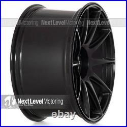 XXR 527 20x10 5-114.3 +40 Flat Black Wheels (Set of 4) Deep Concave Spokes
