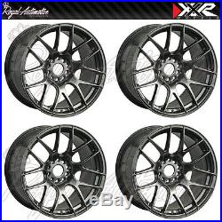 XXR 530 Concave Alloy Wheels 18x8.75 ET33 5x100 5x112 Chrome Black VW AUDI