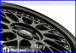 Xxr 521 17x7 5x100 5x114.3 +38 Flat Black Wheels (set Of 4)