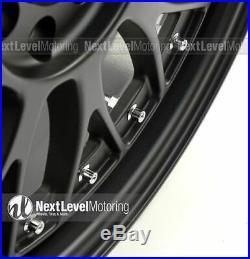 Xxr 521 17x7 5x100 5x114.3 +38 Flat Black Wheels (set Of 4)
